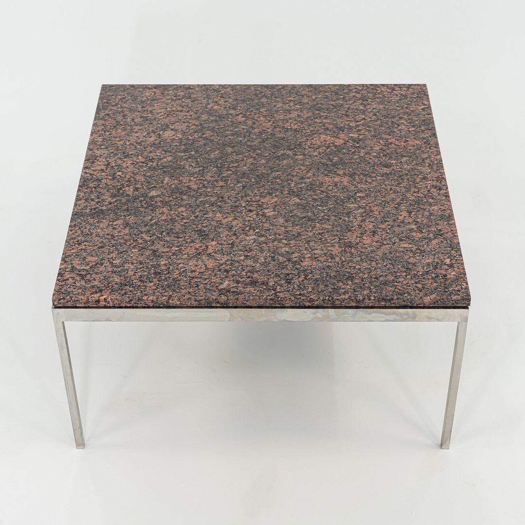 1962 Davis Allen and Gordon Bunshaft of SOM 30 inch Square Coffee Table in Steel