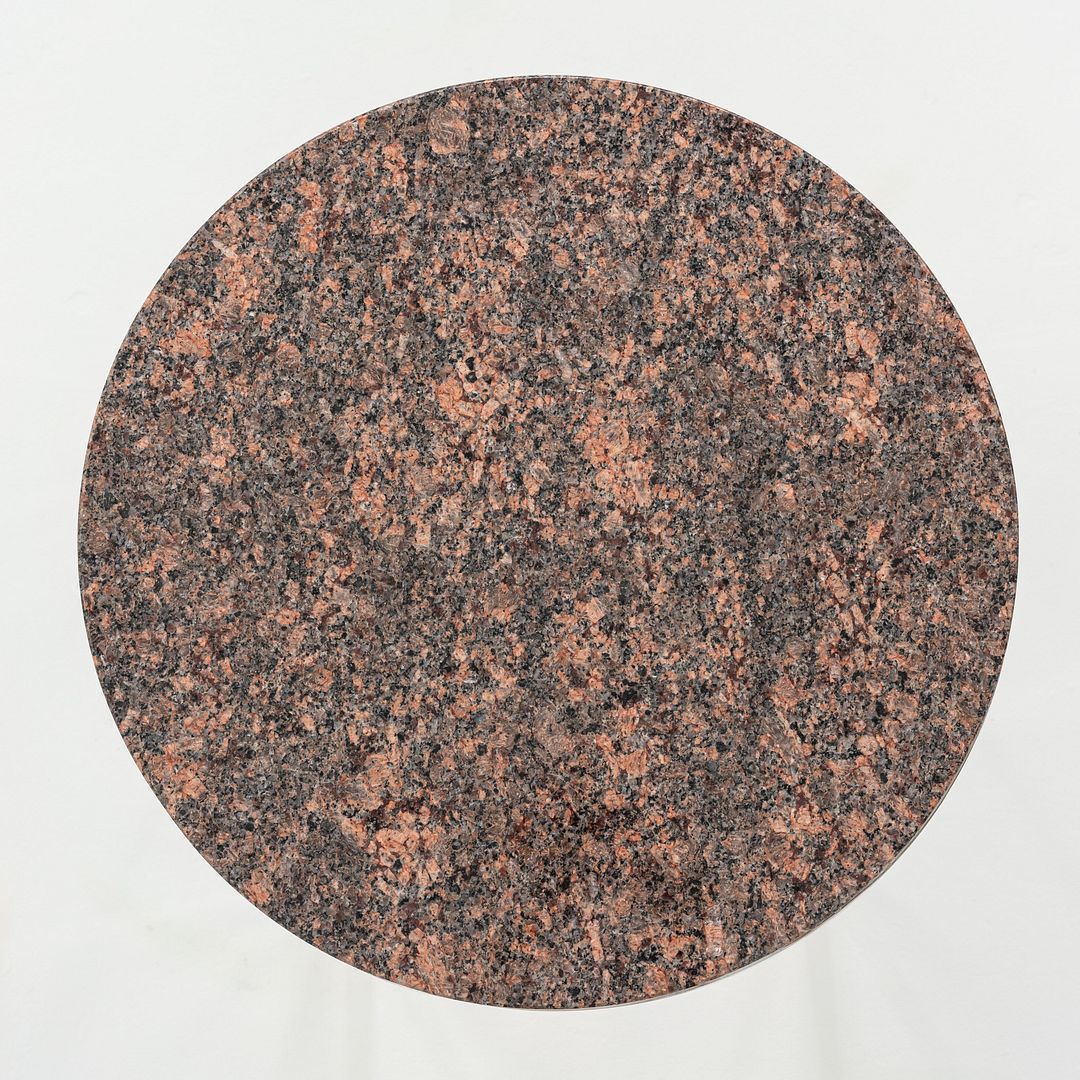 1962 Davis Allen and Gordon Bunshaft of SOM Round Side or End Table w/ Granite
