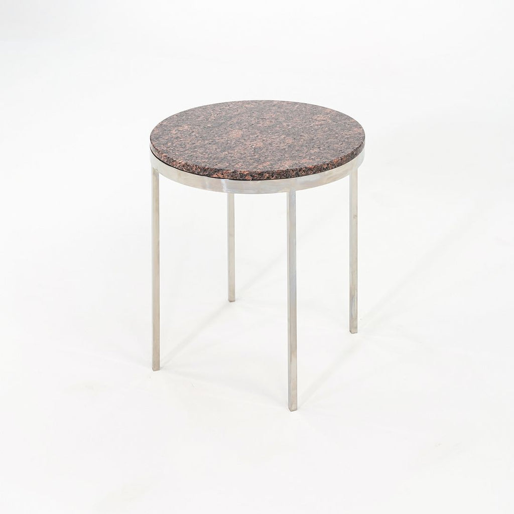 1962 Davis Allen and Gordon Bunshaft of SOM Round Side or End Table w/ Granite