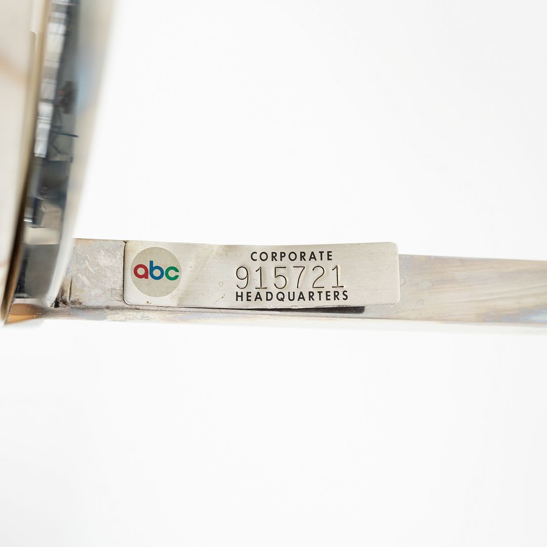 1965 Gordon Bunshaft & Davis Allen SOM TA-39 Marble & Stainless Steel Side Table