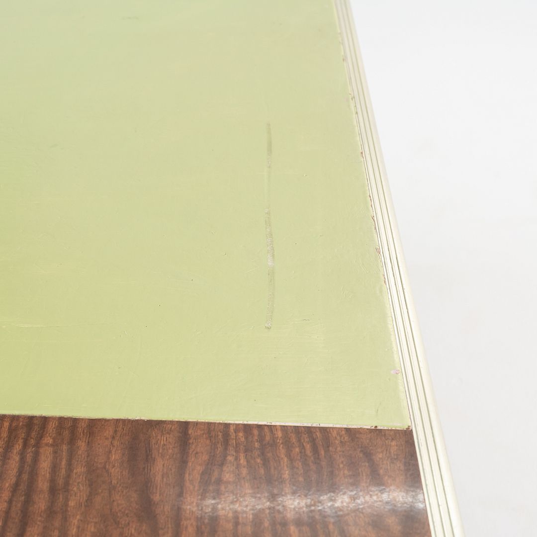 C. 1958 Gordon Bunshaft of SOM / Alcoa / GF Studios Italic Desk for General Fireproofing Co.