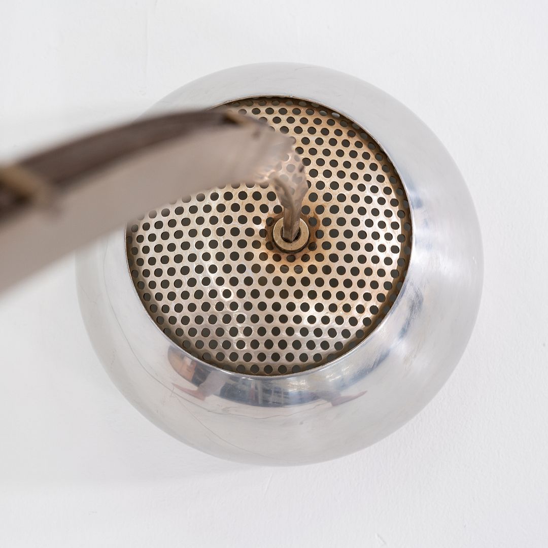 C. 1960s Achille & Pier Giacomo Castiglioni for Flos Arco Floor Lamp w/ Marble