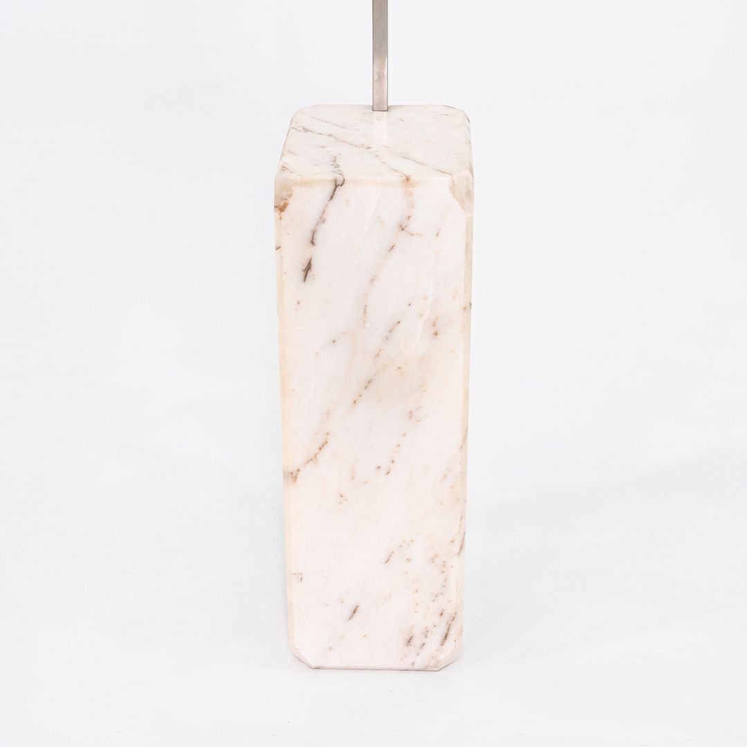 C. 1960s Achille & Pier Giacomo Castiglioni for Flos Arco Floor Lamp w/ Marble