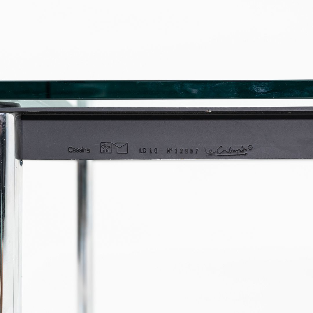 2000s Le Corbusier Jeanneret Perriand for Cassina LC10 P Le Corbusier Dining Table / Desk 32x48"