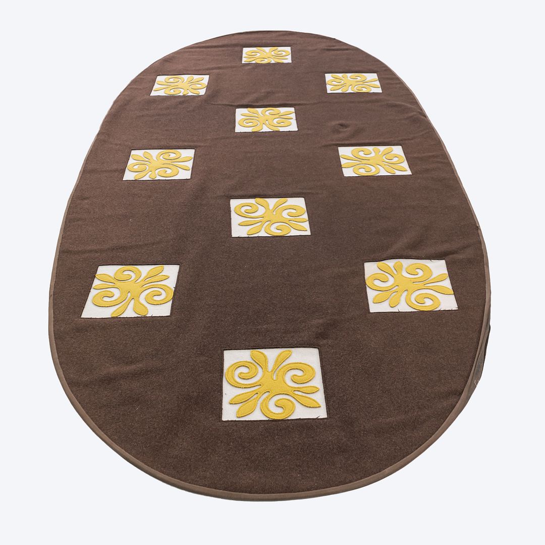 2005 Paola Lenti Brown Rug Made in Italy 5 x 12 ft 3x Available