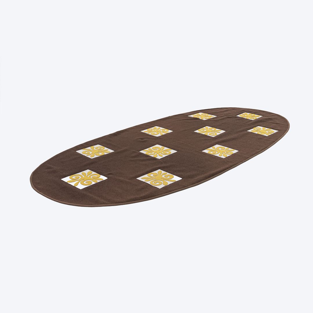 2005 Paola Lenti Brown Rug Made in Italy 5 x 12 ft 3x Available