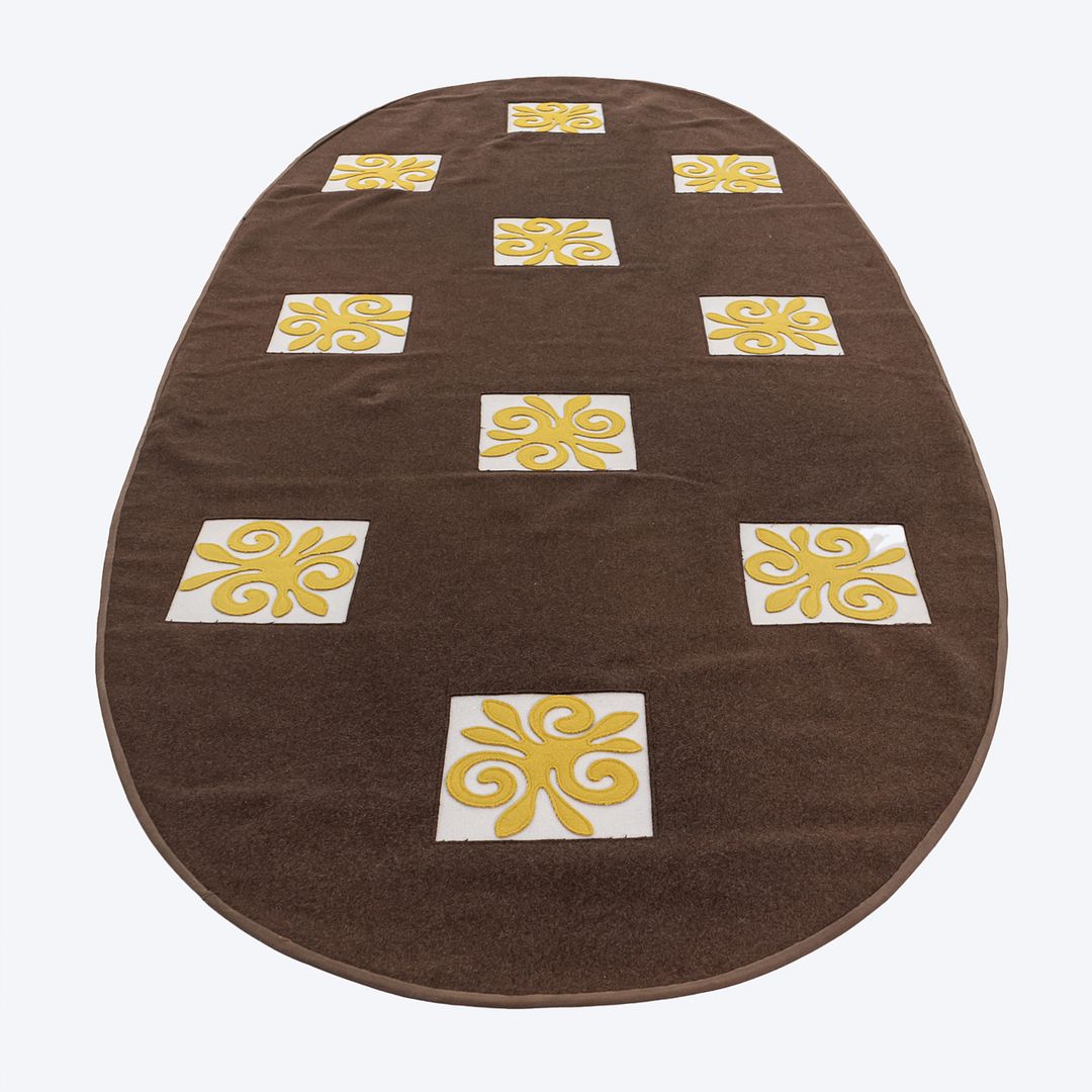 2005 Paola Lenti Brown Rug Made in Italy 5 x 12 ft 3x Available