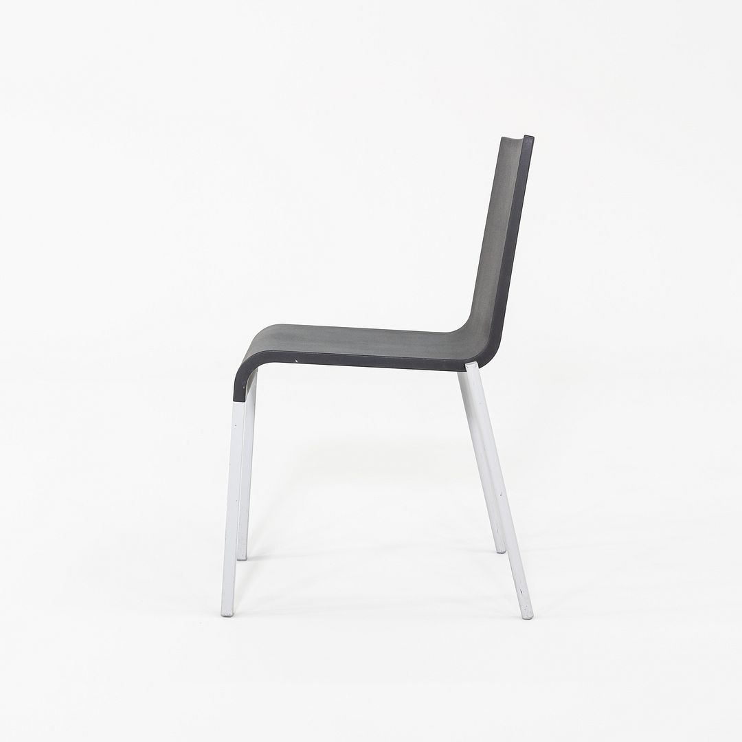 SOLD 2002 Maarten van Severen for Vitra .03 Stacking Dining Side Chairs in Black 7x Available