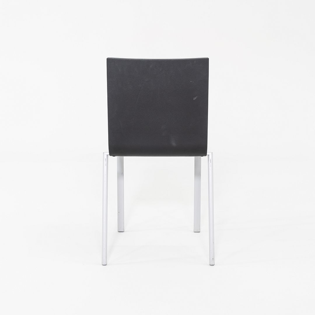 SOLD 2002 Maarten van Severen for Vitra .03 Stacking Dining Side Chairs in Black 7x Available