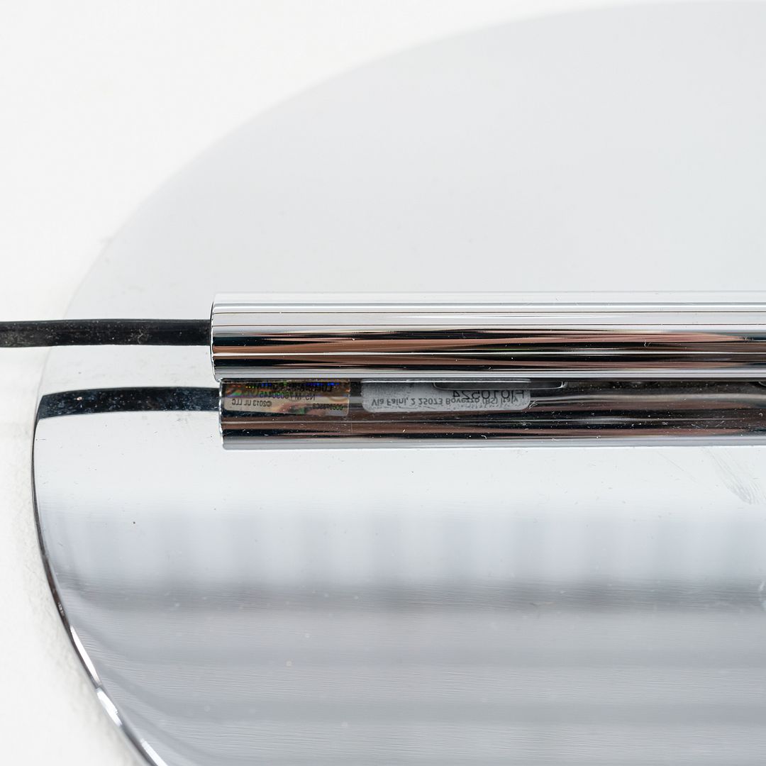 2021 Michael Anastassiades for Flos IC F1 Floor Lamp in Chrome and Blown Glass