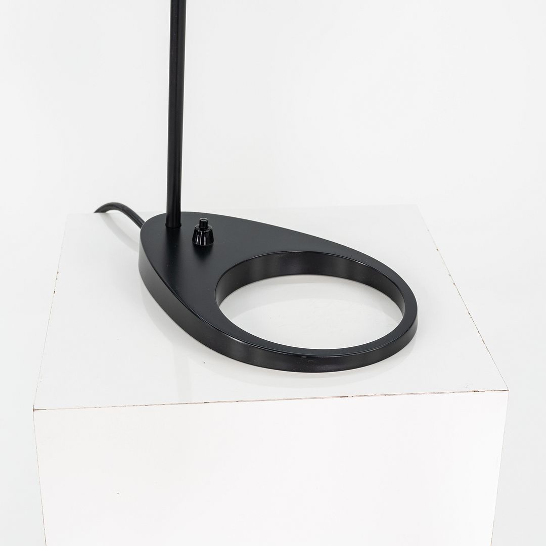 1996 Arne Jacobsen for Louis Poulsen AJ Desk / Table Lamp Black Enameled Steel