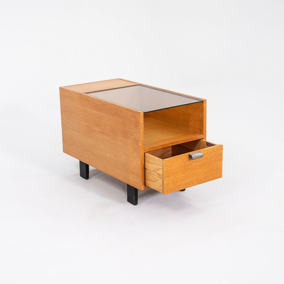 C. 1954 George Nelson For Herman Miller End Table / Cabinet Basic Cabinet Series