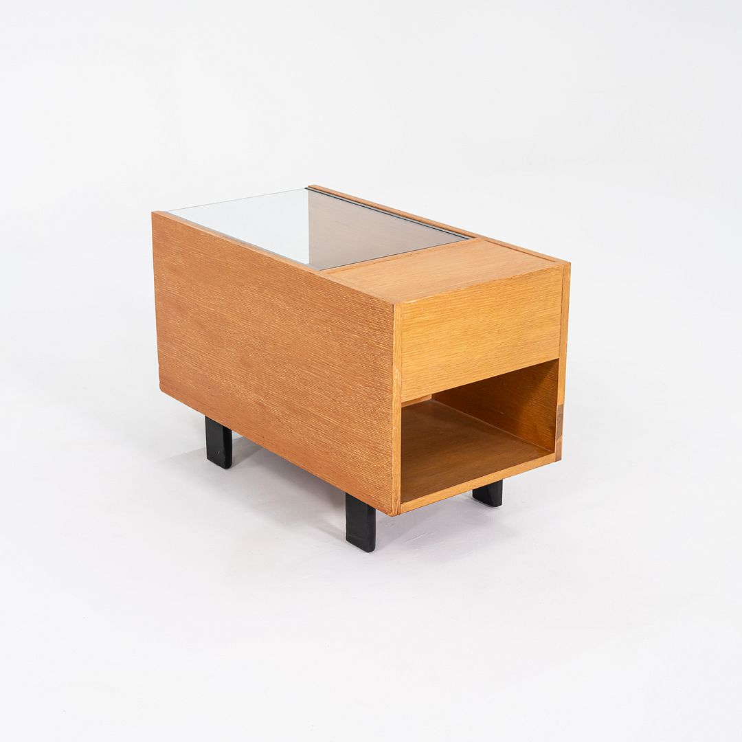 C. 1954 George Nelson For Herman Miller End Table / Cabinet Basic Cabinet Series