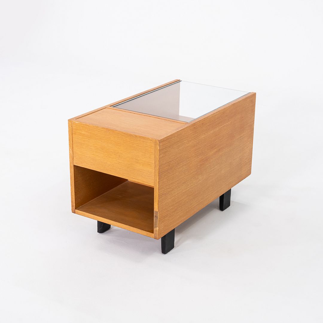 C. 1954 George Nelson For Herman Miller End Table / Cabinet Basic Cabinet Series