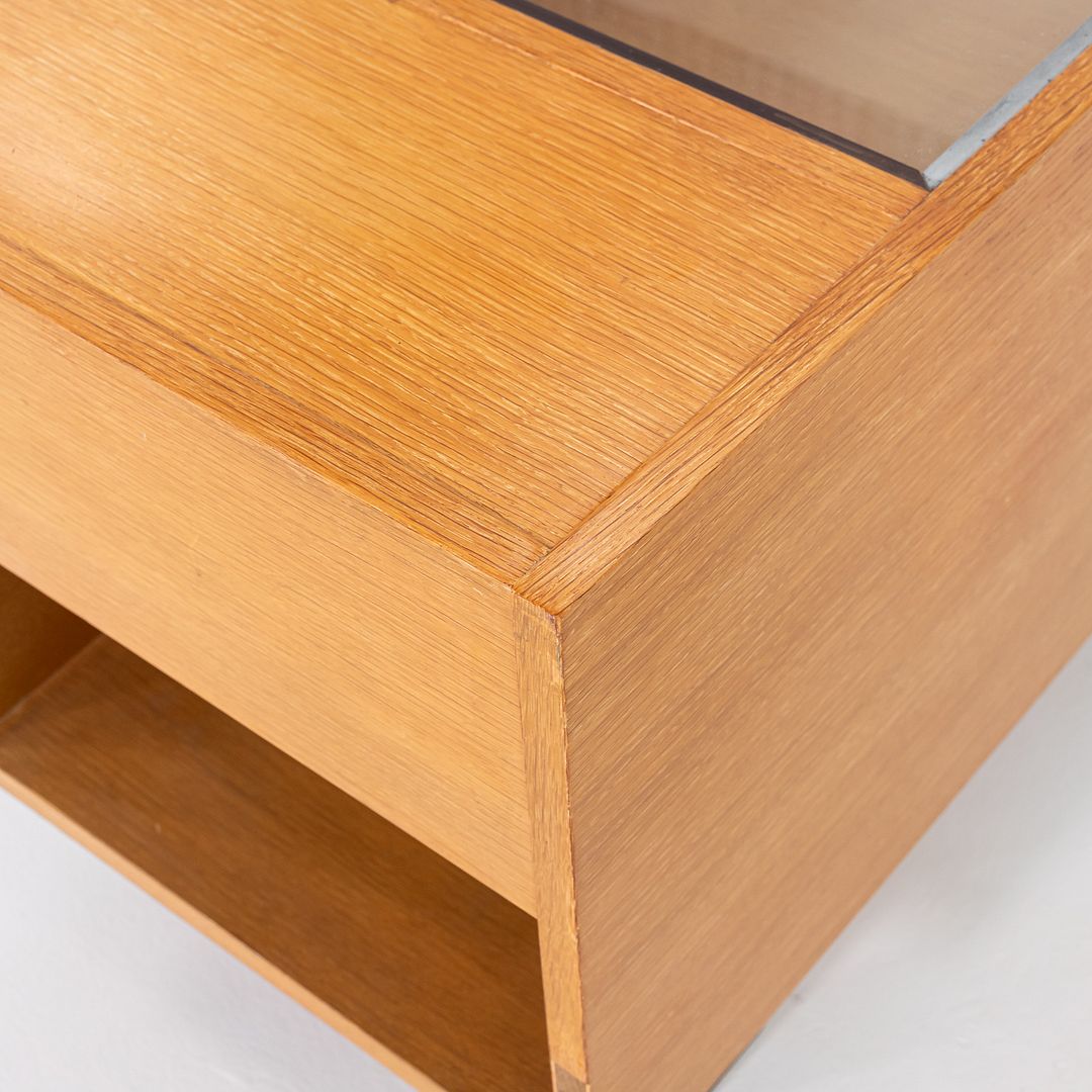 C. 1954 George Nelson For Herman Miller End Table / Cabinet Basic Cabinet Series