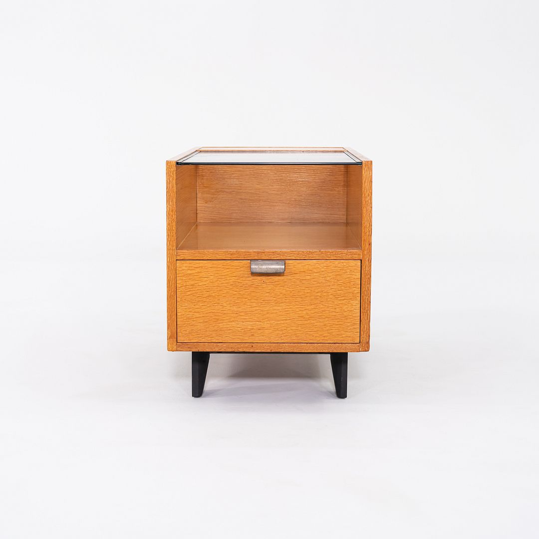 C. 1954 George Nelson For Herman Miller End Table / Cabinet Basic Cabinet Series