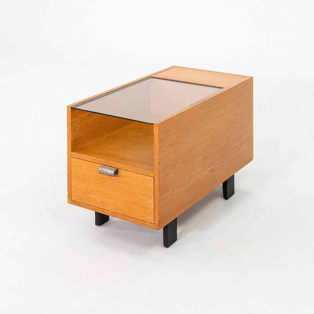 C. 1954 George Nelson For Herman Miller End Table / Cabinet Basic Cabinet Series