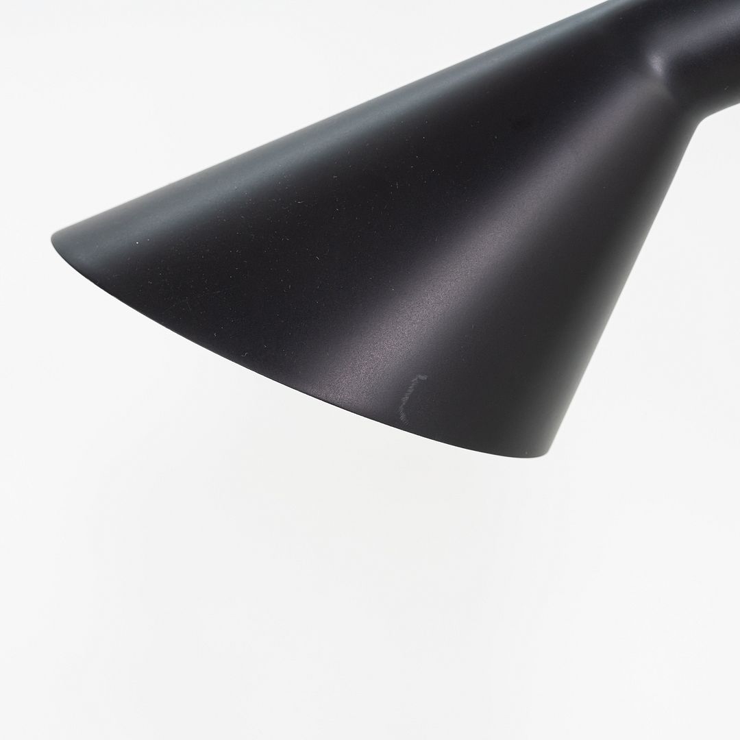 1996 Arne Jacobsen for Louis Poulsen AJ Desk / Table Lamp Black Enameled Steel