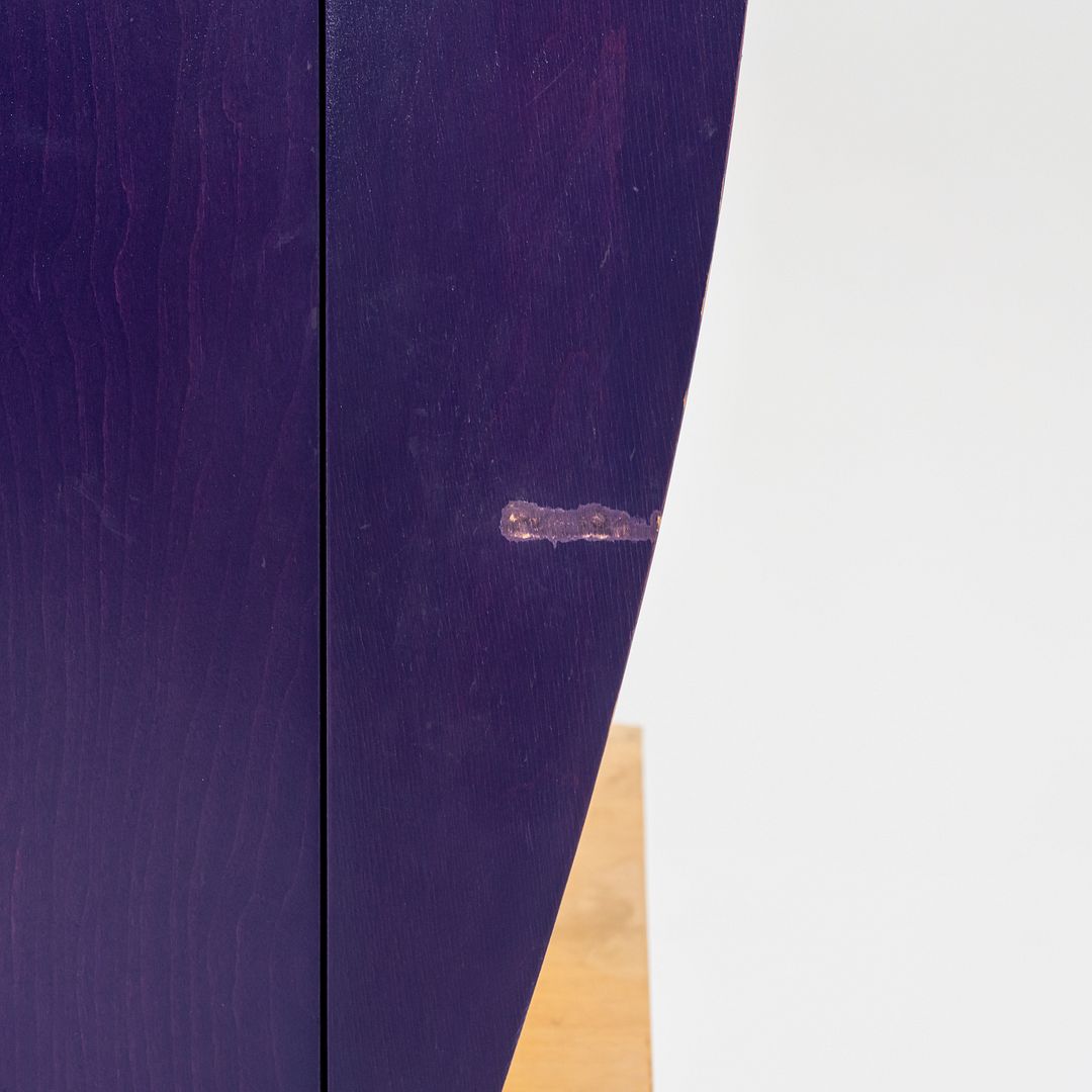 1990s Postmodern Sculptural Studio Craft Color Block Maple Armoire / Cabinet (Right)