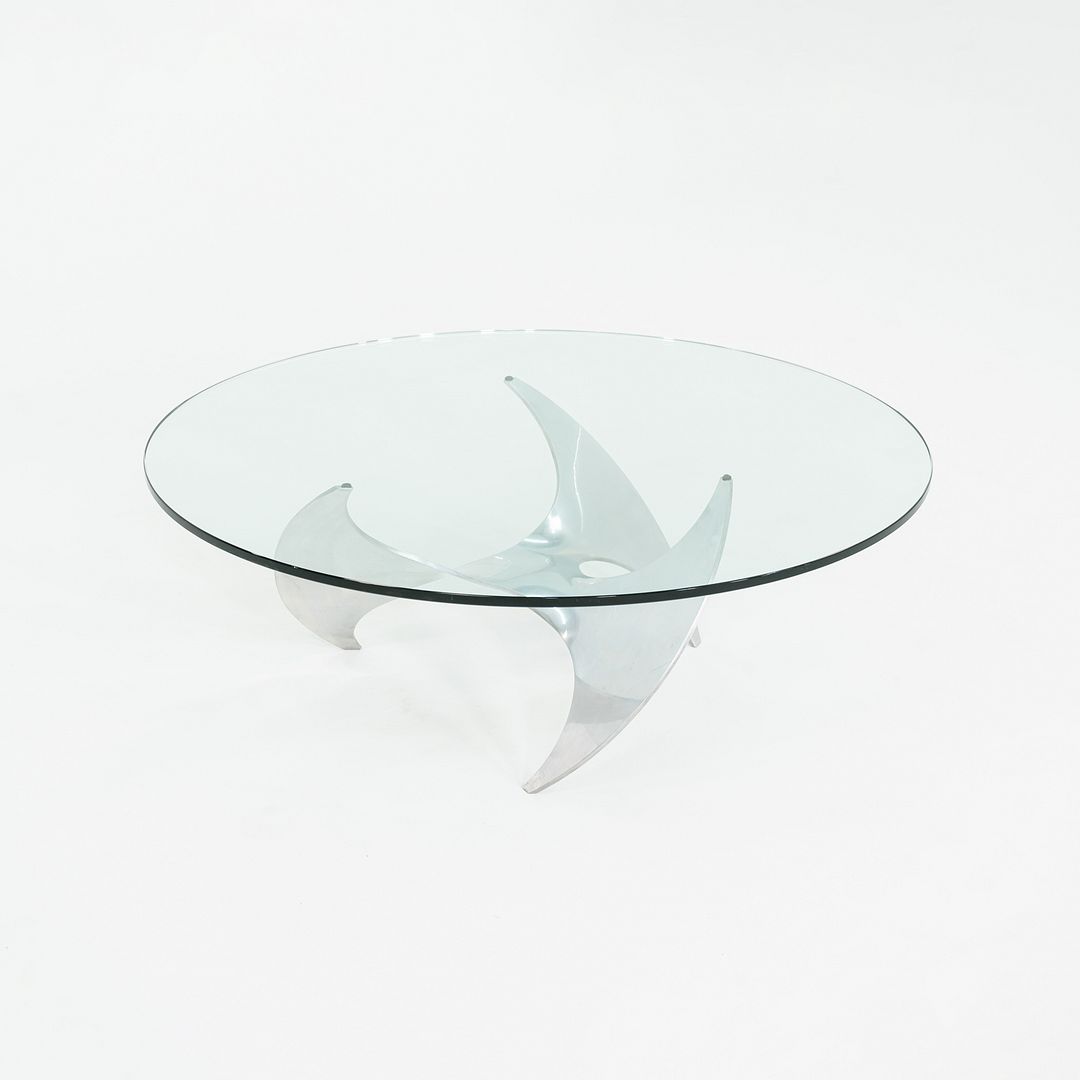 1960s Knut Hesterberg for Ronald Schmitt K9 Propeller Coffee Table 44 inches