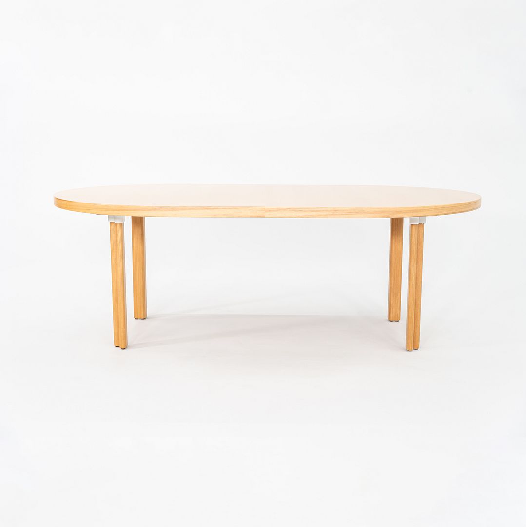 1970s Alvar & Aino Aalto for Artek H Leg Extension Dining Table in Beech