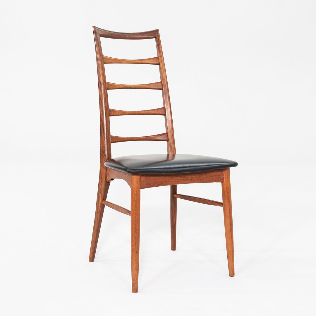 1960s Set of Four Danish Lis Dining Chairs Niels Koefoed for Koefoeds Hornslet