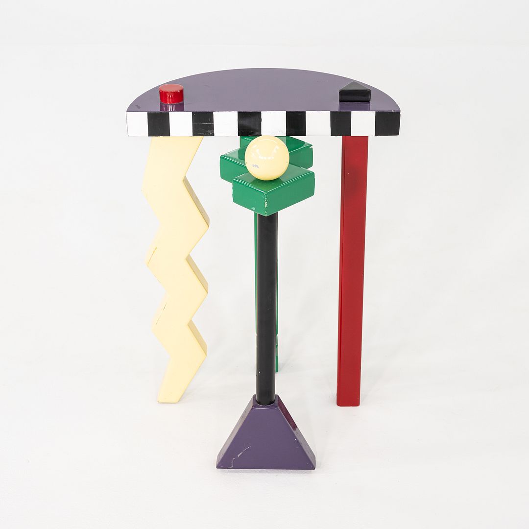 1990s Pair of Postmodern Memphis-Style Tables Designed by Thor Design Studio