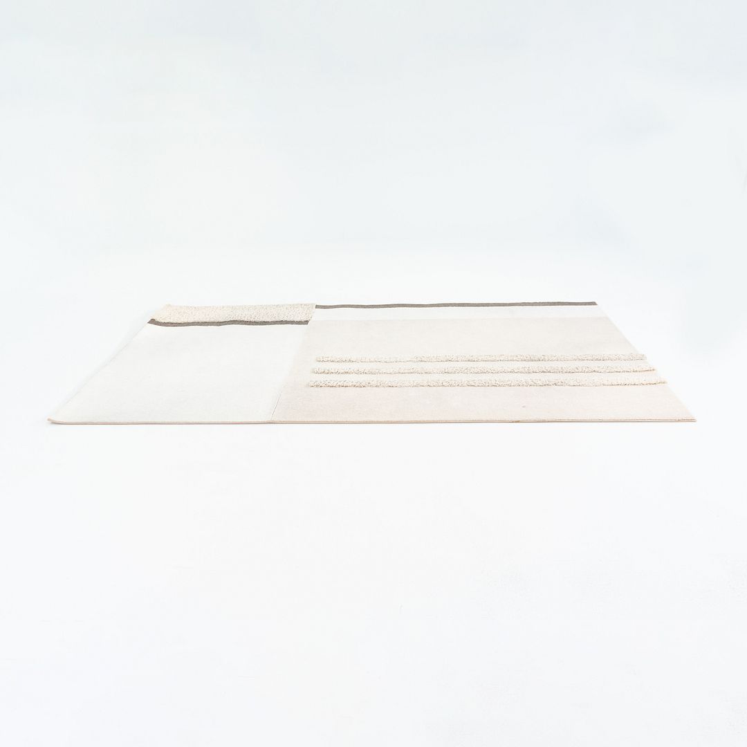 C. 1998 Kurt Meinecke for Herman Miller Textured Hand-Knotted Rug 5x10 feet