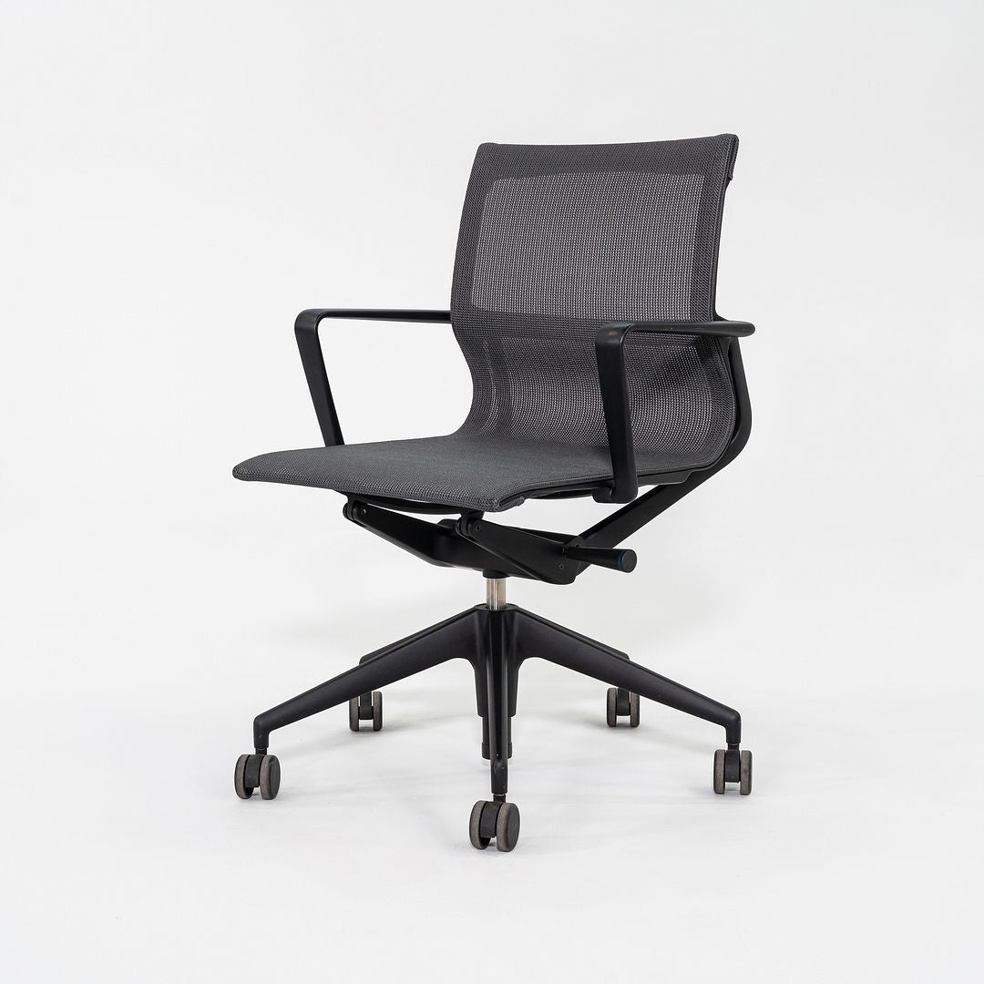2014 Alberto Meda for Vitra Physix Desk Chair with Grey Mesh Seat 6x Available