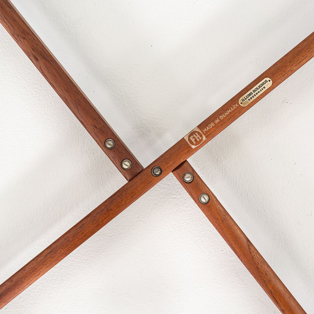 1960s H Engholm and Svend Aage Willumsen for Fritz Hansen Foldable Tray Table