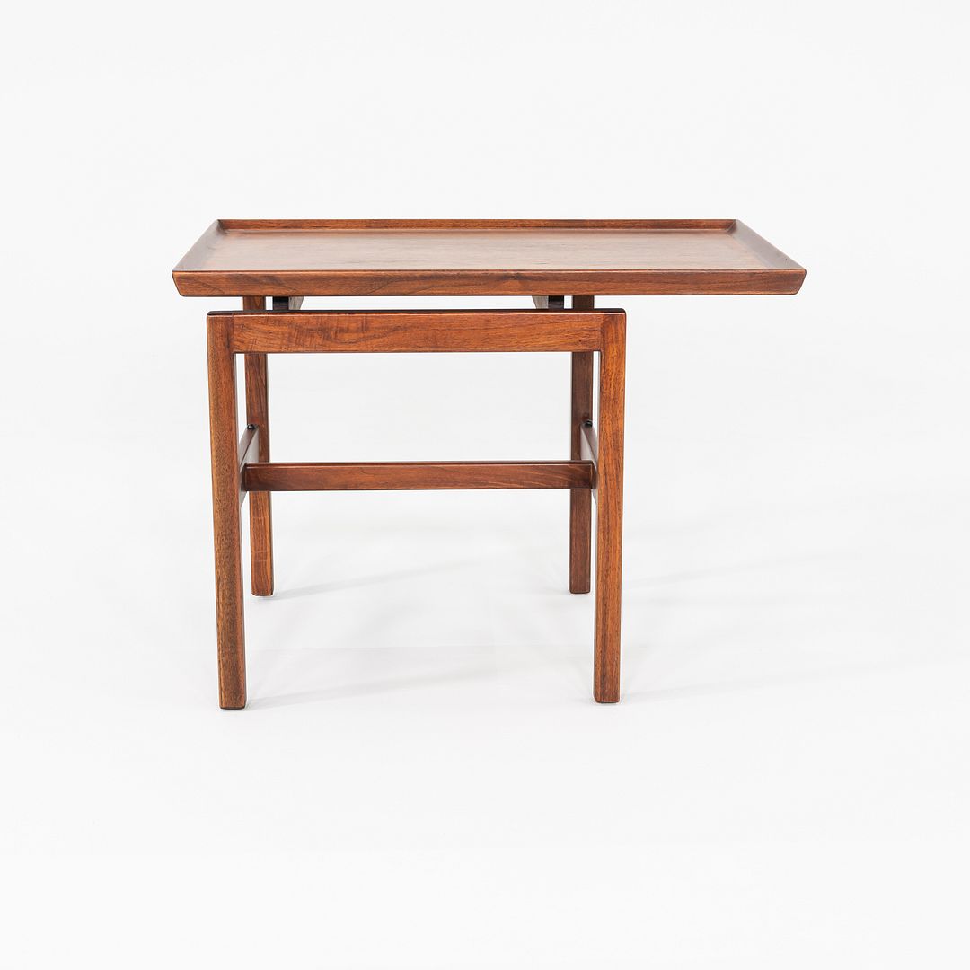 1970s Jens Risom Designs Side / End Table Comprised of Walnut 21x30x22 inches