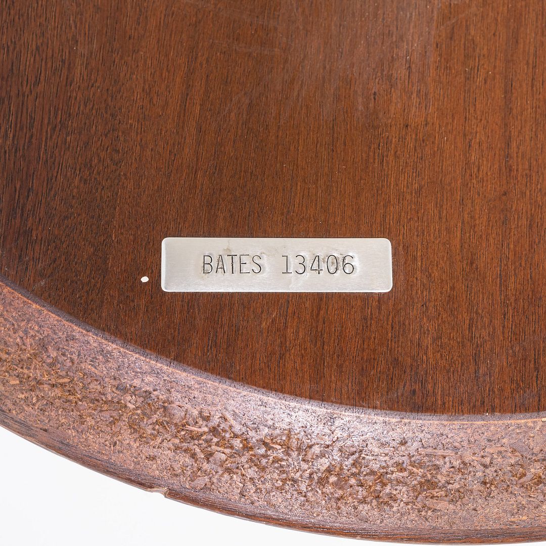 1971 Eero Saarinen for Knoll Tulip Pedestal Side Table 20" in Walnut