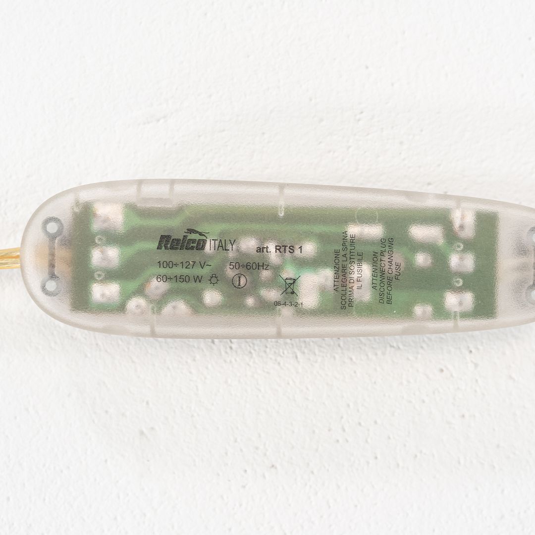 C. 2004 Ferruccio Laviani for Kartell Bourgie Table Lamp in Clear Made in Italy