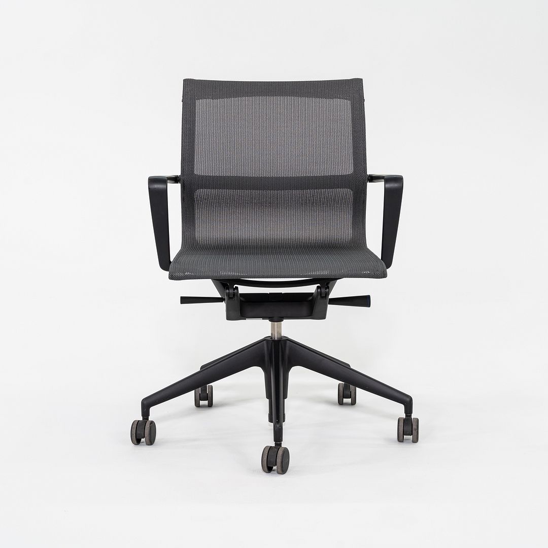 2014 Alberto Meda for Vitra Physix Desk Chair with Grey Mesh Seat 6x Available