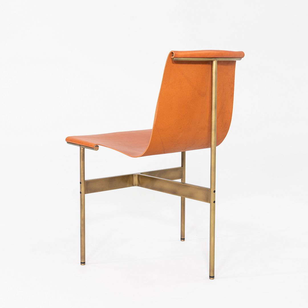 2010s Set of Four Katavolos Littell and Kelley Gratz TG-10 Dining Chairs Leather