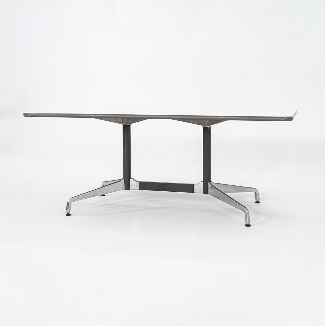 1960s Herman Miller Eames Segmented Dining Table / Conference Table in White