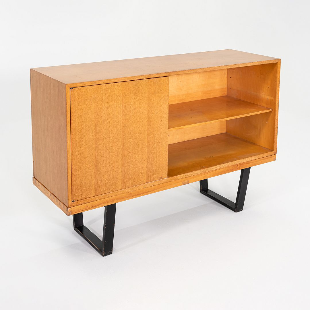 1950s George Nelson for Herman Miller Slatted Bench in Maple 56" Model 4992