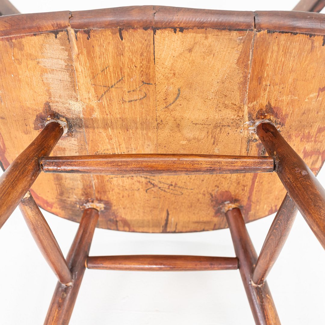 1949 George Nakashima for N19 Knoll Straight Chair in Walnut, Freshly Refinished