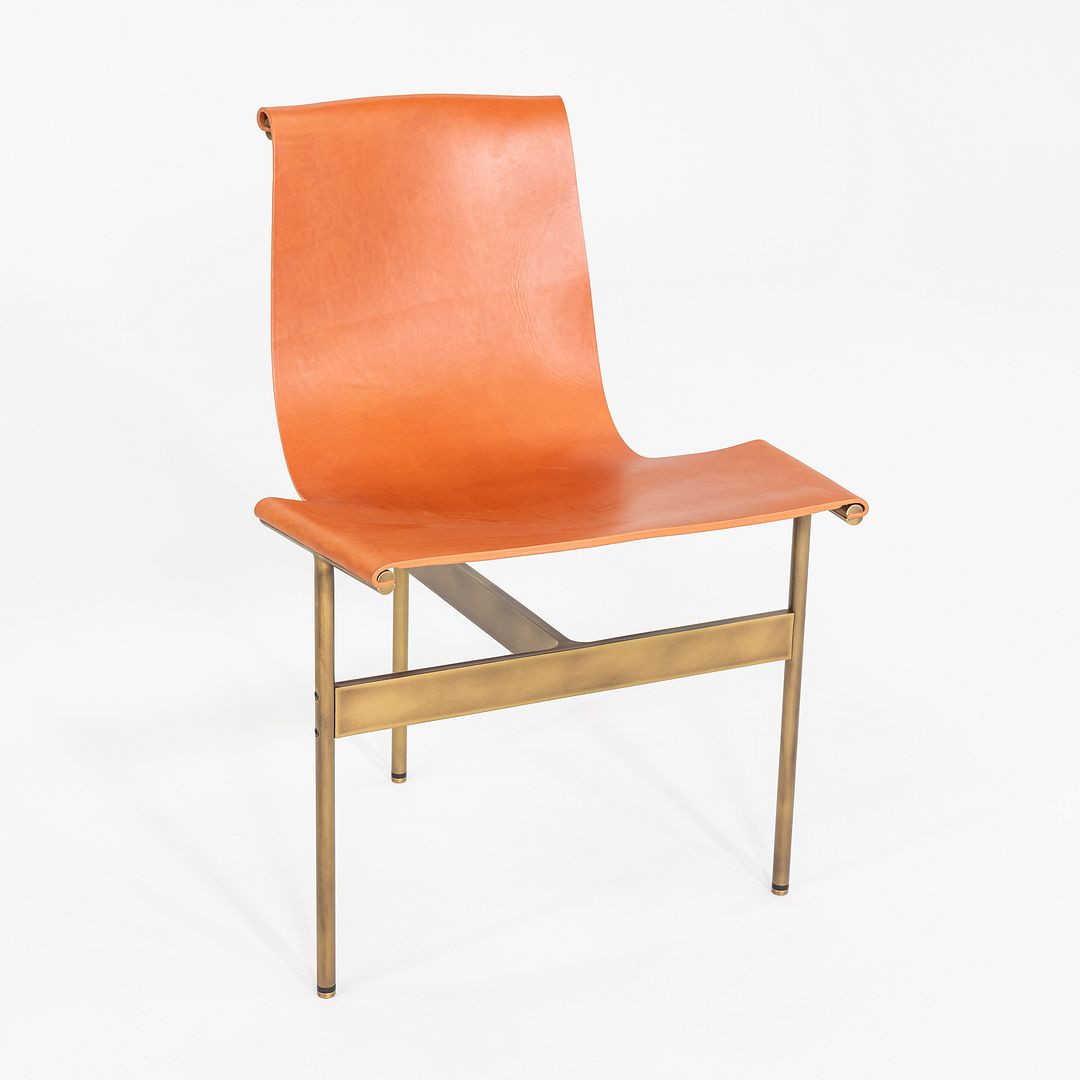 2010s Set of Four Katavolos Littell and Kelley Gratz TG-10 Dining Chairs Leather