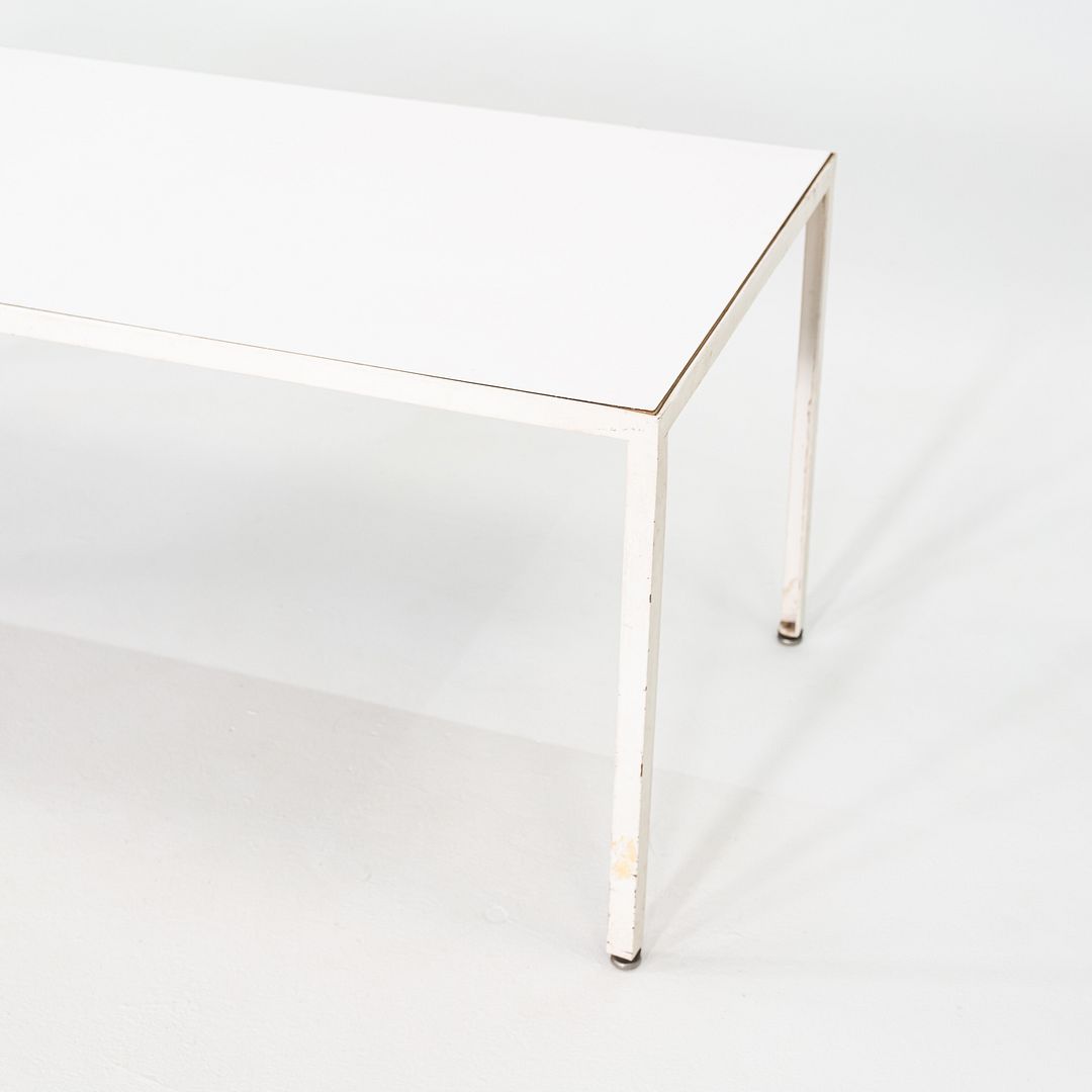 1950s George Nelson for Herman Miller Steel Frame Series 5150 Coffee Table White