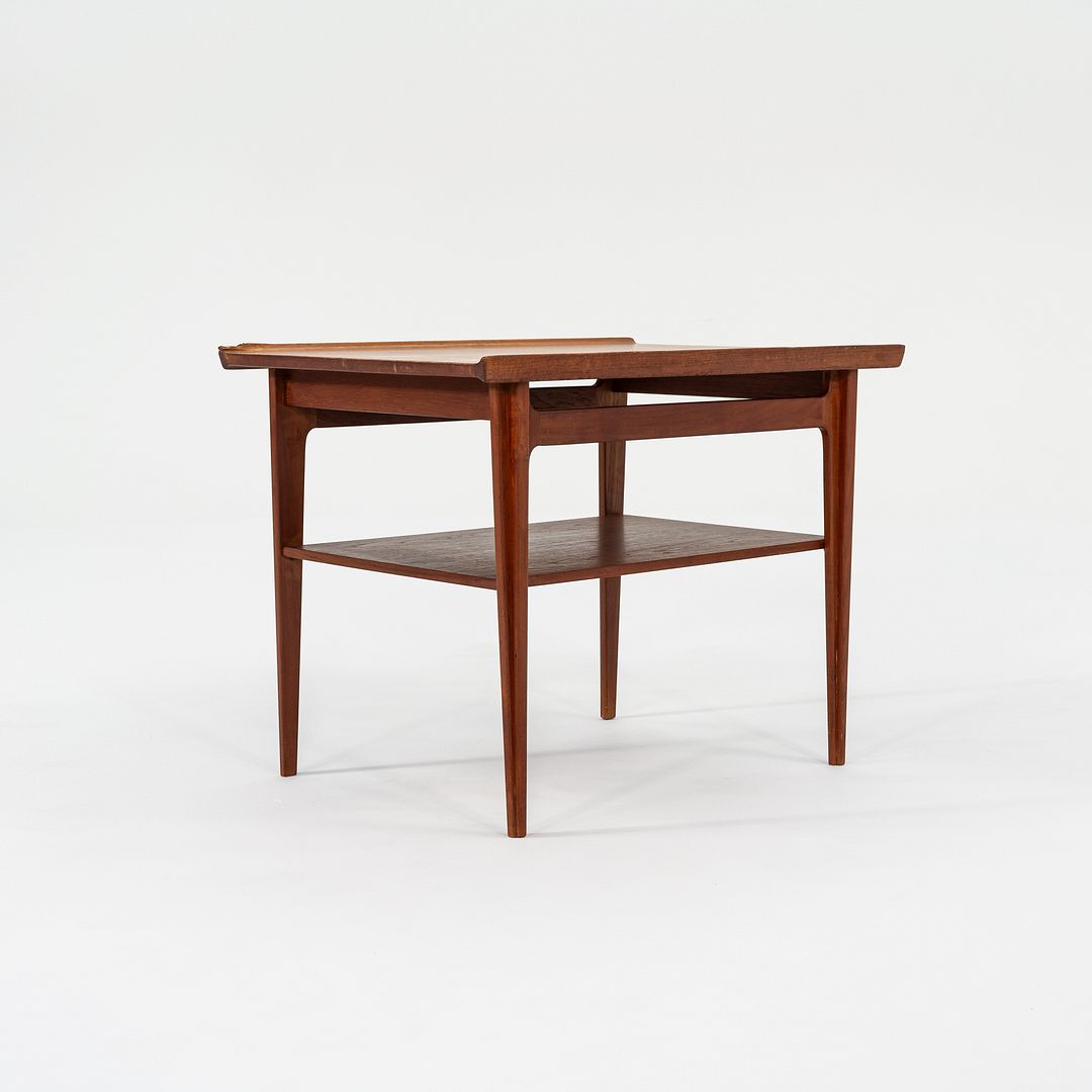 1950s Finn Juhl for France & Son 500 Series Side or End Table Teak 20x28 inches