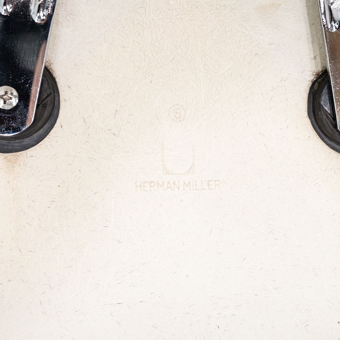 1960s Herman Miller Eames Fiberglass Arm Shell (no base) in Parchment Fiberglass 45x Available