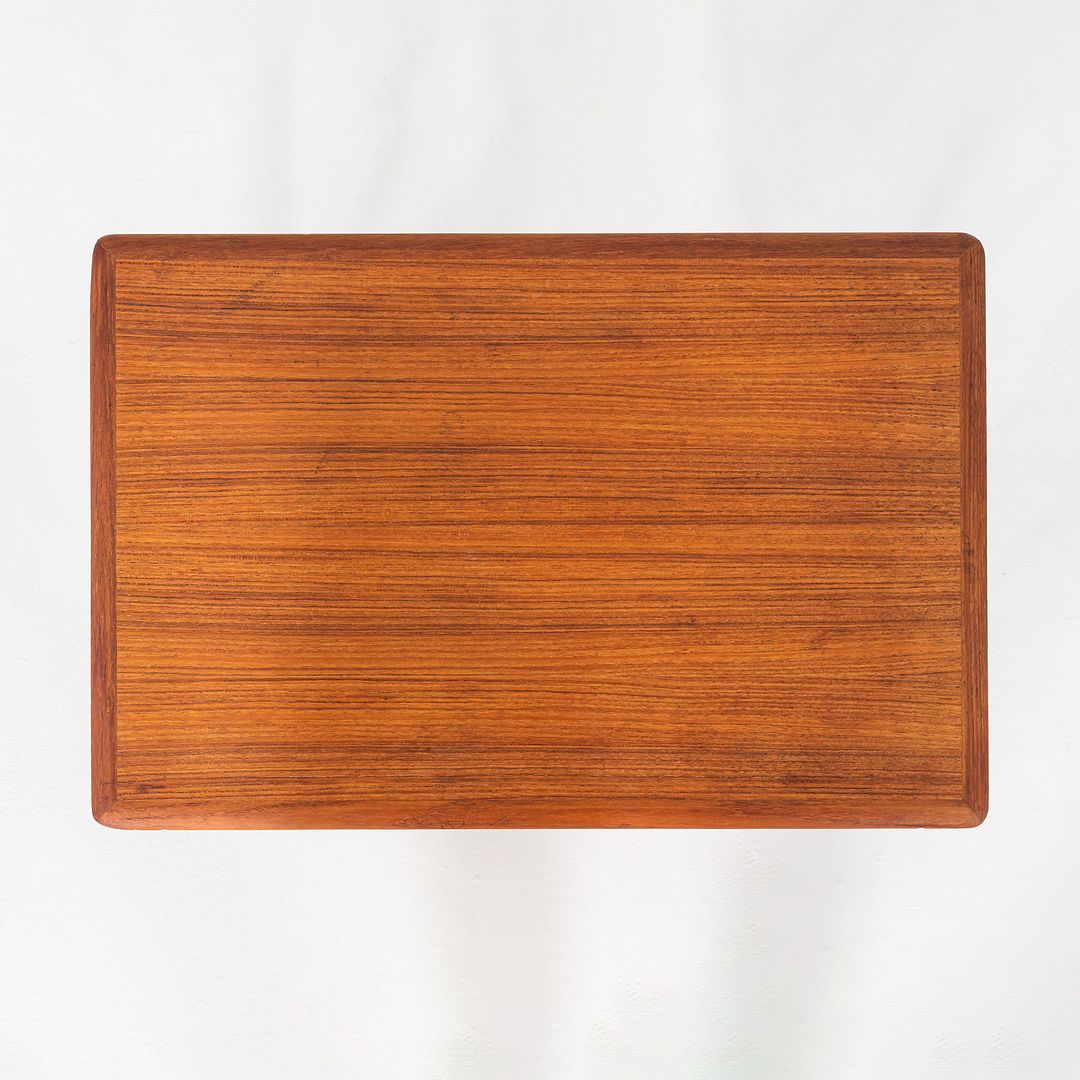 1960s Pair of Danish Nesting Tables by Kai Kristiansen for Vildbjerg Mobelfabrik