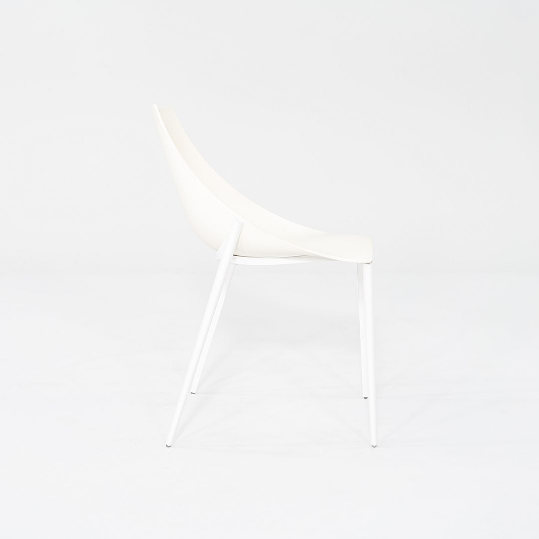 2020s Set of Six Marco Maran for Parri Hoop Stacking Dining Chairs in White