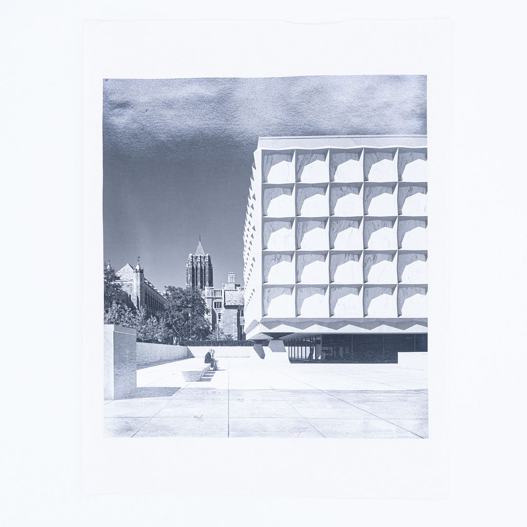 1963 Gordon Bunshaft's Personal Ezra Stoller Photographs (8x) Beinecke Library