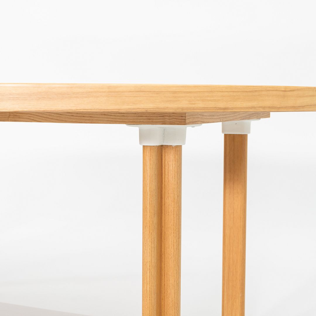 1970s Alvar & Aino Aalto for Artek H Leg Extension Dining Table in Beech