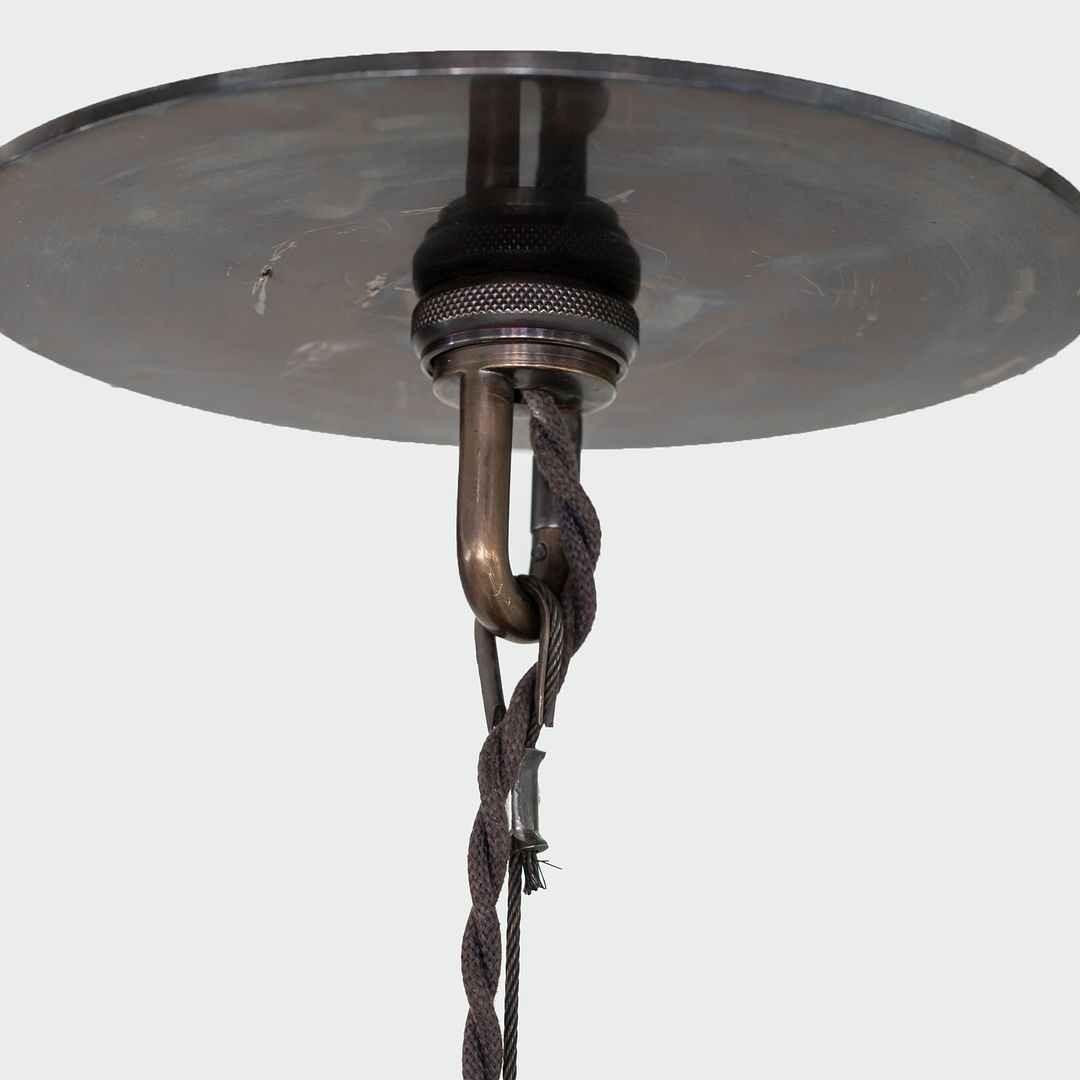 1930s Poul Henningsen Louis Poulsen Copper 'Tennis Lamp' Pendant Model PH 8/6