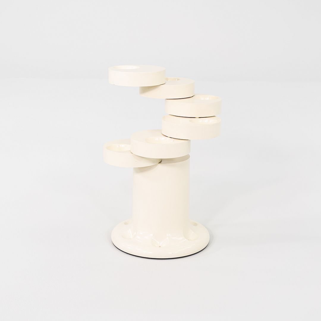 1970s Giancarlo Piretti for Anonima Castelli Pluvium Umbrella Stand in White