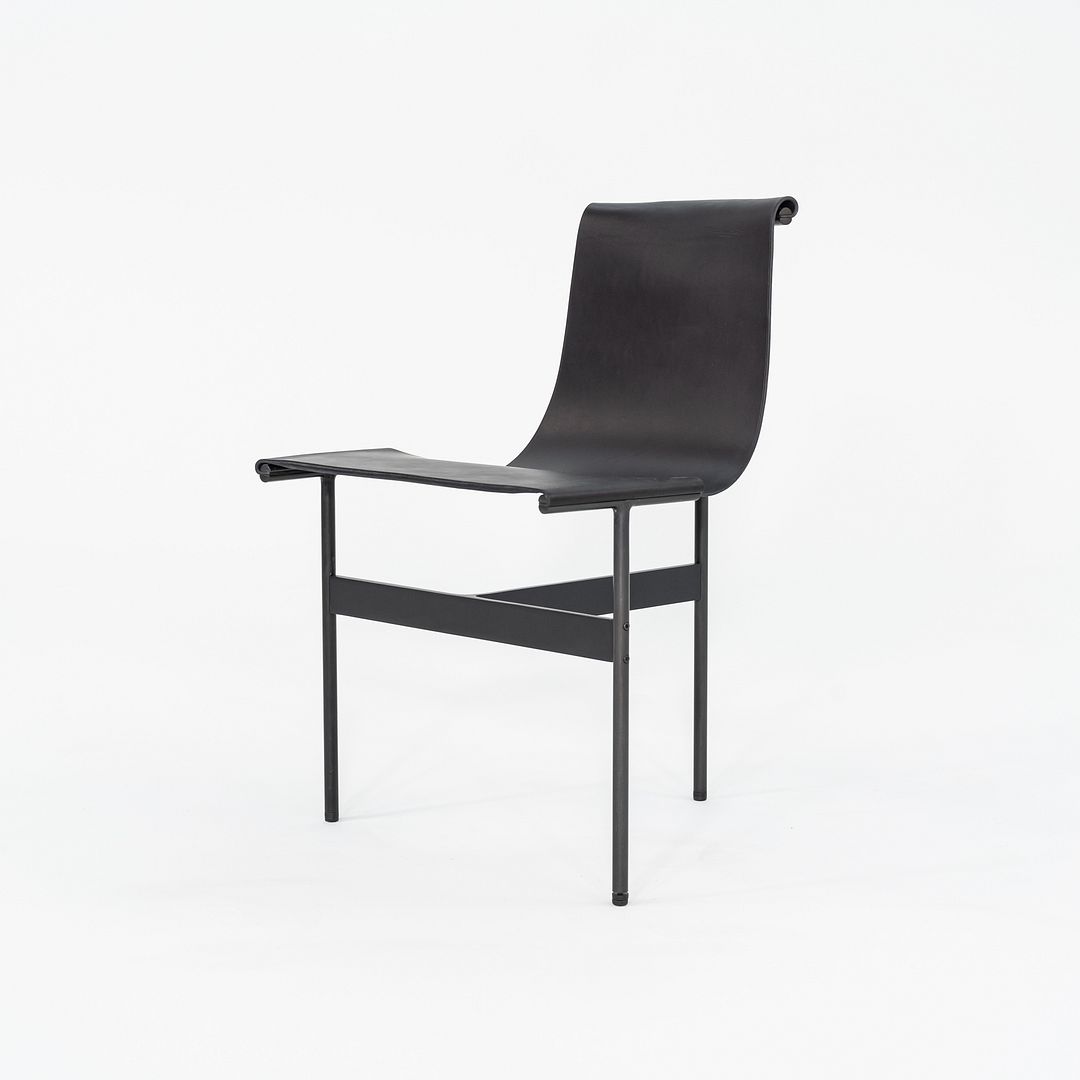 Set of Ten Katavolos Littell and Kelley for Gratz Industries TG-10 Chairs in Black