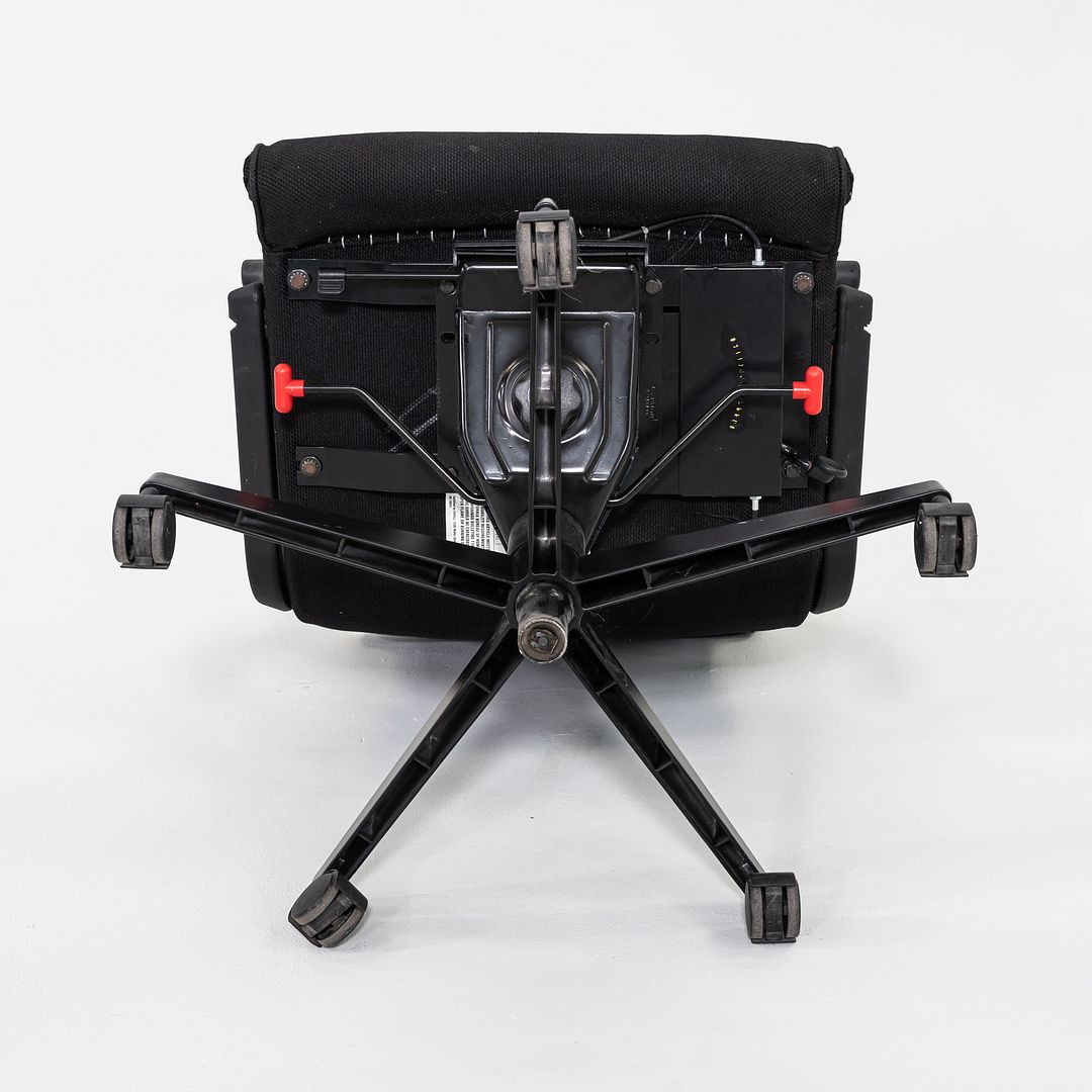 2006 Richard Sapper for Knoll Management Desk Chair w/ Black Fabric Upholstery